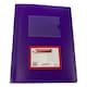 image 2 of A5 Purple Flexible Cover 20 Pocket Display Book