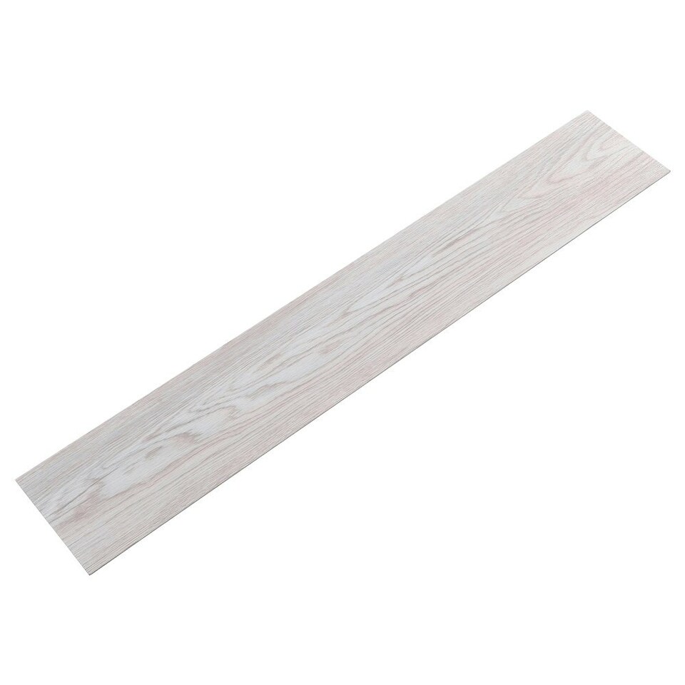 image 1 of Living and Home Realistic Wood Effect Flooring Plank 36Pcs - Light Grey | Grey