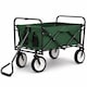 image 7 of Green Heavy Duty Foldable Garden Festival Trolley Cart Wagon Truck