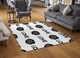 image 2 of Rose & Love Print Rug | Multi