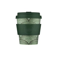 Ecoffee Cup 8oz 240ml Reusable Eco-Friendly 100% Plant Based Coffee Cup with Silicone Lid & Sleeve - Melamine Free Travel Mug N/A | Not That Juan