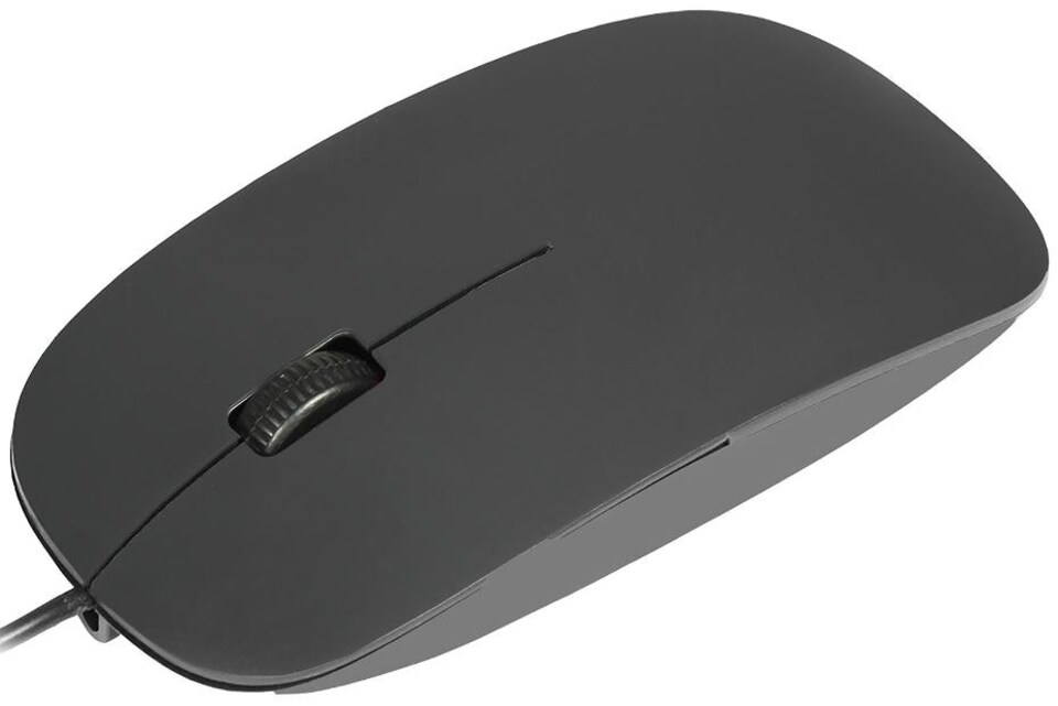 image 1 of HiLo - Scroller USB Optical Mouse, Black