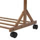 image 3 of Living and Home Bamboo Garment Hat Rack with Wheels 108 W x 37 D x 157 Hcm | Multi | Not provided