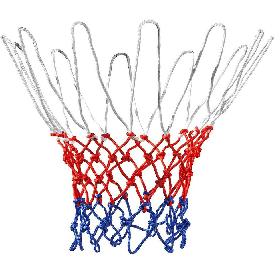 Midwest Basketball Net - White/Red/Blue - One Size
