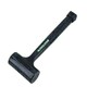 image 2 of 3pc Rubber Dead Blow Hammer Set Hammers Mallets 1lb 2lb 3lb Shot Loaded