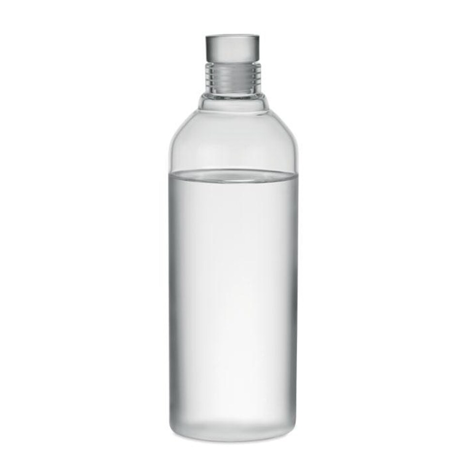 image 1 of MidOcean Large Lou Borosilicate Glass 1L Water Bottle - Transparent - One Size Clear | One Size