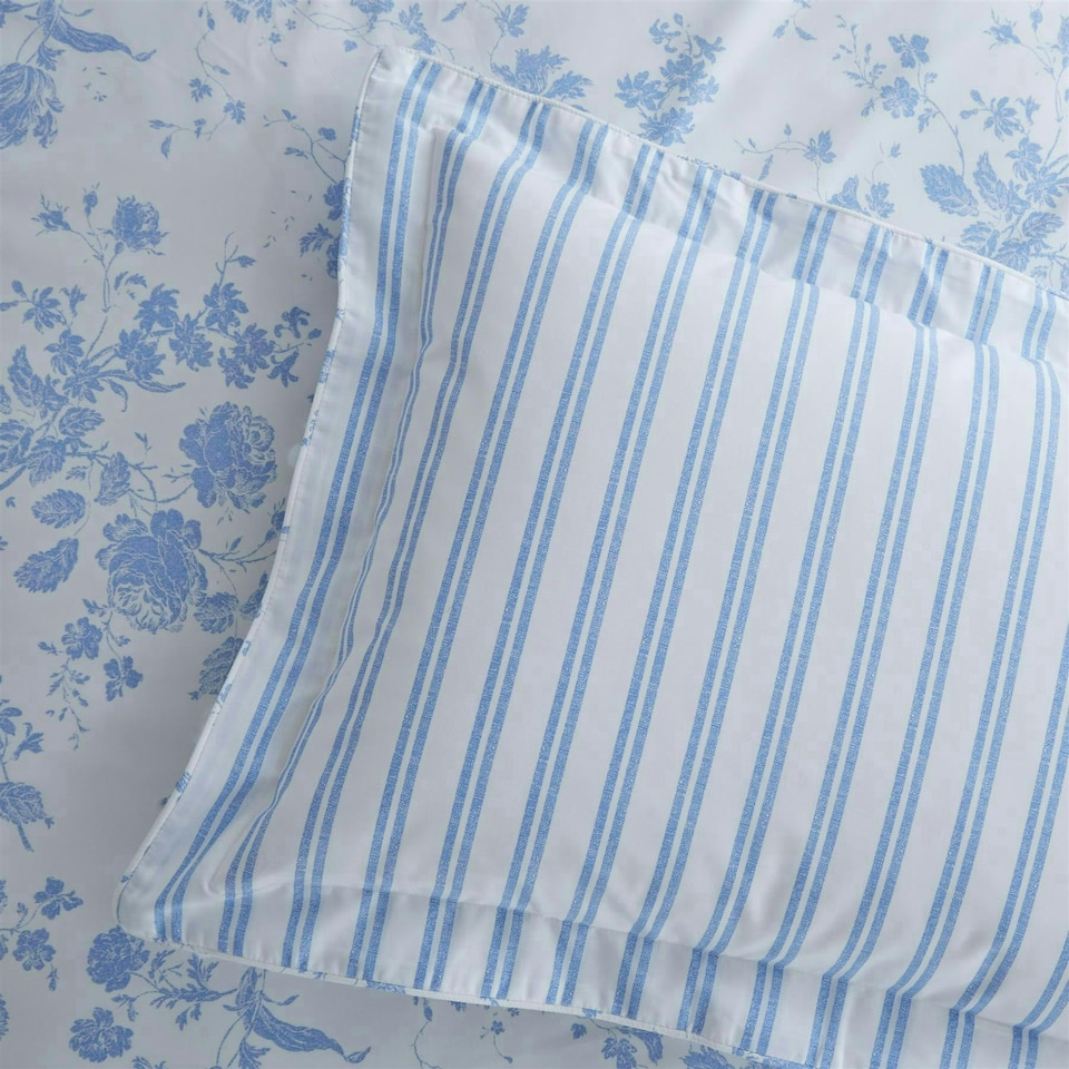 image 1 of Amelie Blue King Size Duvet Cover Set - SW Blue | King