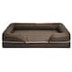 image 1 of Cosy Couch Mattress Dog Bed Brown | L