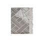 image 3 of BHS Retro Throw, Grey