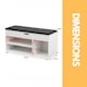 image 8 of Shoe Storage Bench 90CM White White
