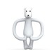 image 1 of Matchstick Monkey Animal Teether Pomelo Polar Bear