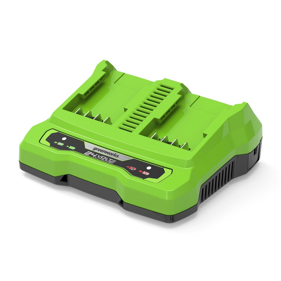 Greenworks 24V Twin Universal Charger 4AH