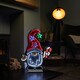 image 3 of 60cm Light up Christmas Gonk with Candy Cane Infinity Decoration with LEDs