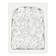 image 1 of Maskers Masks Black And White Drawing Gestel Wall Art Poster Print