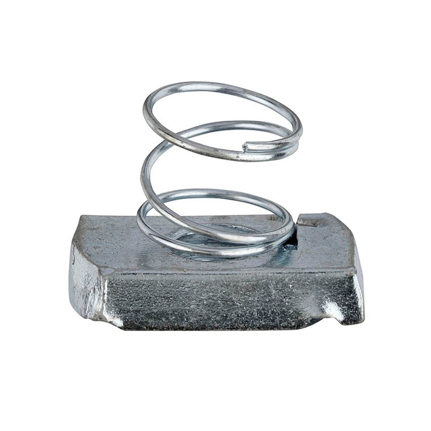 Unifix Short Spring Channel Nut BZP M6 ZZJ10048 in Silver