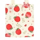 image 3 of Something Different Apple Polycotton Tote Bag - White/Red - One Size