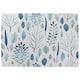 image 1 of Winter Branches & Leaves (Rug) Blue | Medium: 80x150cm