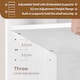 image 3 of Yaheetech Simple Wooden Bookshelf with Top Open Compartment | White | 60x24x180.5 cm | 1