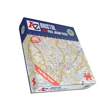 A to Z Map of Bristol 1000 Piece Jigsaw