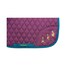 image 3 of Thelwell Collection Pony Friends Horse Saddlepad - Imperial Purple/Pacific Blue - Pony/Cob