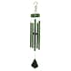 image 1 of Aluminium Green Chorus Musical Wind Chime Outdoor Home Garden Gift 40"