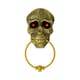 image 2 of Halloween Skull Doorbell with Glowing LEDs & Spooky Voice