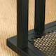 image 8 of HOMCOM Mobile Sofa Side End Coffee C Table Laptop Stand Rolling Castors Storage Yellow