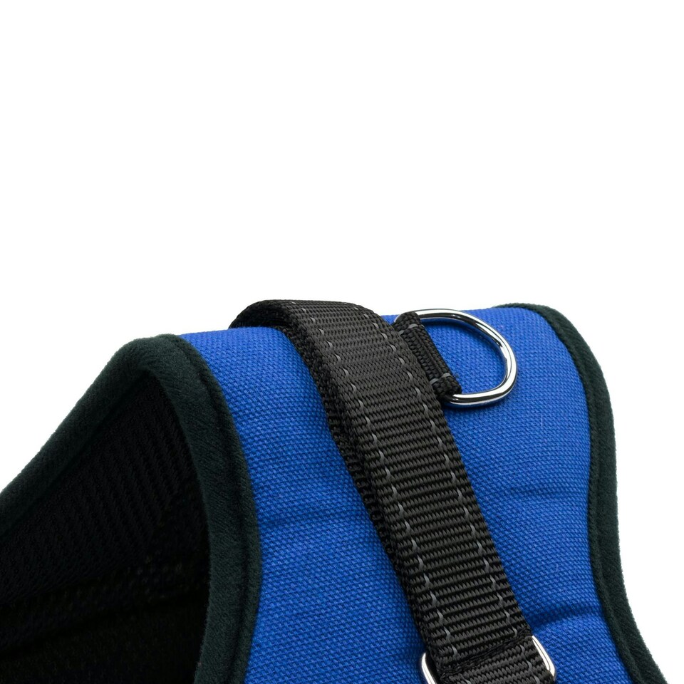image 1 of KCT Large Blue Padded Dog Harness Blue | L