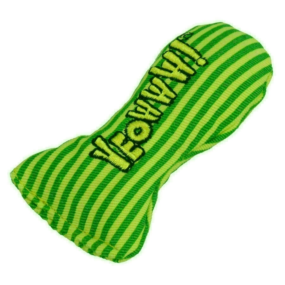 image 1 of 1 Yeow Interactive Small Cat Kitten Stinkie Stripe Fish With Catnip Toy Play Cat Gift