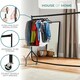 image 6 of Clothes Rail Superior Heavy Duty Metal With Wheels Rack 5FT Long x 5FT Tall Black | One Size
