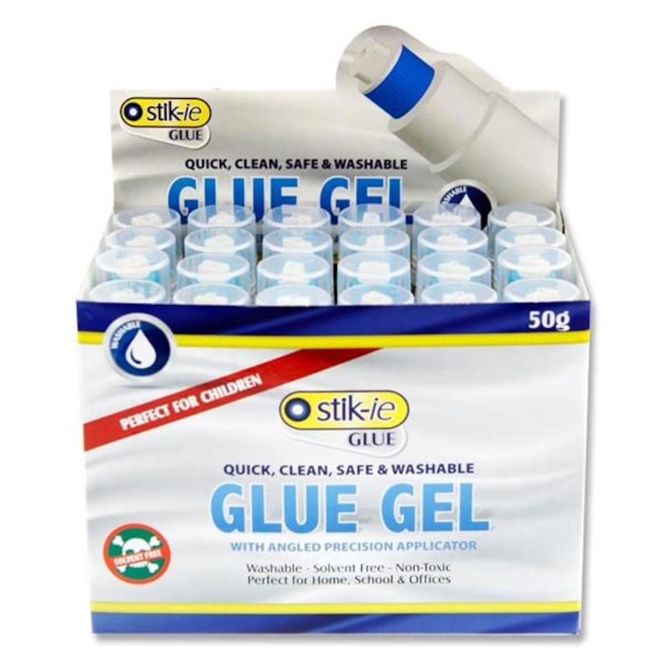 image 1 of 50g Clear Liquid Glue Gel by Stik-ie
