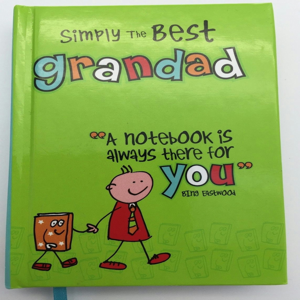 image 1 of Simply The Best Grandad A7 Notebook