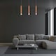 image 2 of Milagro Pendant Lamp Copper 15W LED
