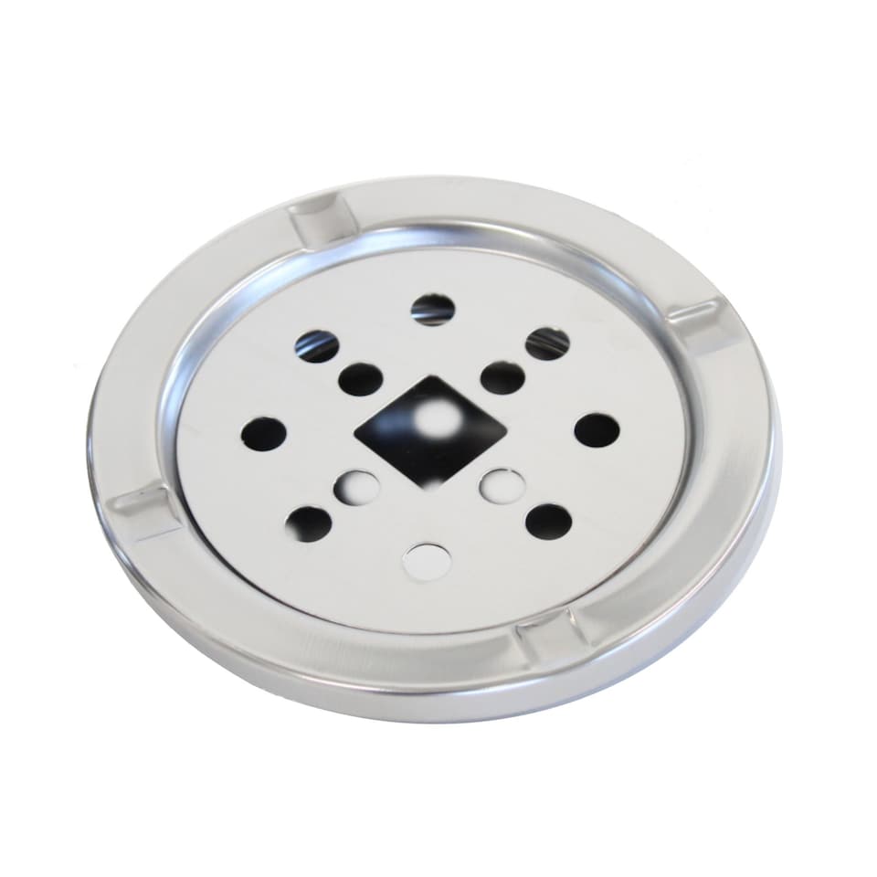 image 1 of Free Standing Stainless Steel Ashtray Cigarette Rubbish Bin