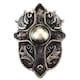 image 1 of Blinking Cross Light & Sound Halloween Doorbell Decoration