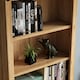 image 4 of Vida Designs Corona 5 Shelf Large Bookcase Display Unit, Solid Pine Wood
