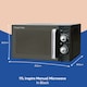 image 9 of Russell Hobbs RHM1731B Black Microwave 17L 700W with Defrost & 5 Power Levels