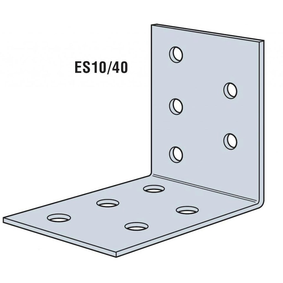 Simpson Strong Tie Angled Bracket - Silver - One Size