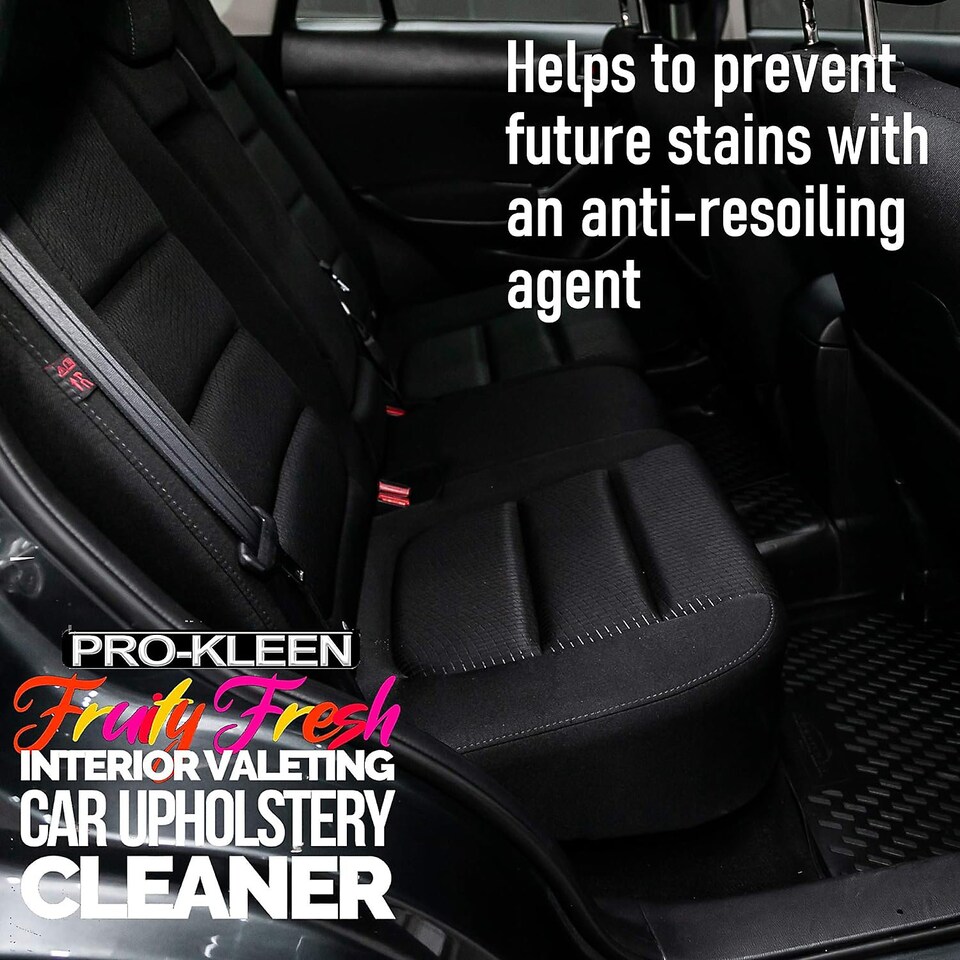 image 1 of Pro-Kleen Interior Valeting Car Upholstery Carpet Cleaner Shampoo Removes Dirt, Grime and Stains Fruity Fresh Fragrance (20L)