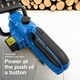 image 6 of Hyundai 10'' 25cm Cordless Chainsaw 20V Li-Ion 4Ah Battery and Charger | HY20CCS10