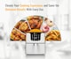 image 7 of 5.5L Digital Air Fryer with Timer and Low Fat Oil Free White