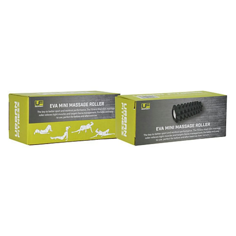 image 1 of Urban Fitness Equipment EVA Massage Roller - Black - One Size