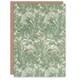 image 1 of William Morris Art Card Tulip Flower Art Nouveau Pattern