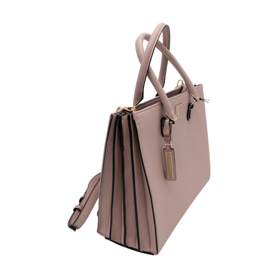 image 1 of Victoria's Secret Orchid Blush Structured Satchel Bag Pink