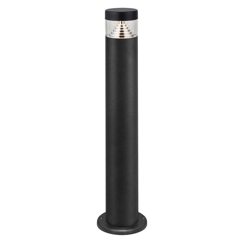 First Choice Lighting Pyramid - Black LED Outdoor 50cm Post Light