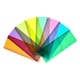 image 1 of Pack of 8 Assorted Coloured 191x70mm Dyslexia Overlay Reading Rulers  - PET Material, Rounded Corners | Multi | Assorted