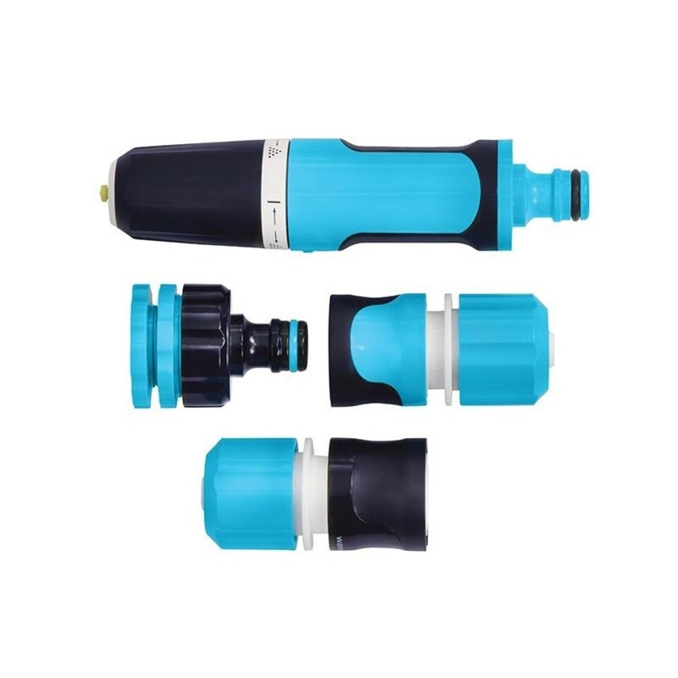 Flopro Flopro Supergrip Hose Connector Starter Set 12.5-19mm (1/2-3/4in) - Multi Colour - One Size | Multi