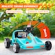 image 3 of AIYAPLAY Electric Go Kart, 6V Battery Powered Kids Go Kart with Music, Light, Horn, Kids, Ride on Car for 3-5 Years, Blue