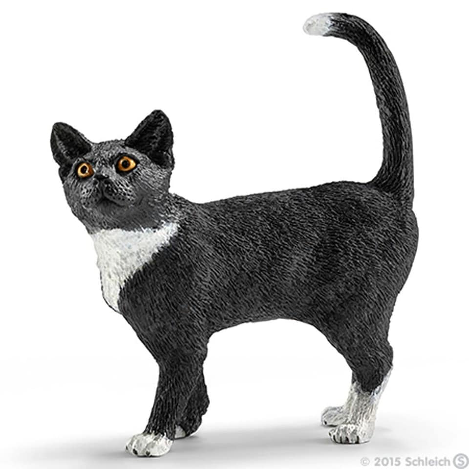 image 1 of Schleich Cat Standing 13770 Figure