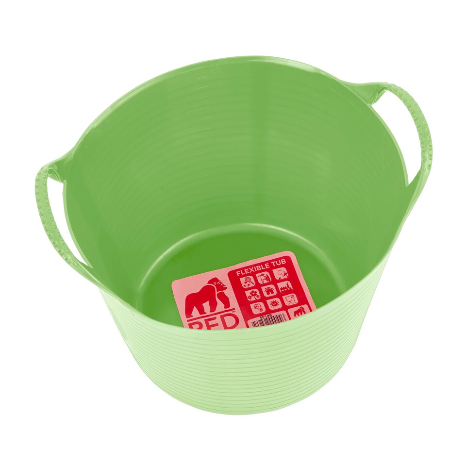 image 1 of Red Gorilla - Gorilla Tub Small 14L - Flexible Multi-Use Bucket | Green | Pistachio